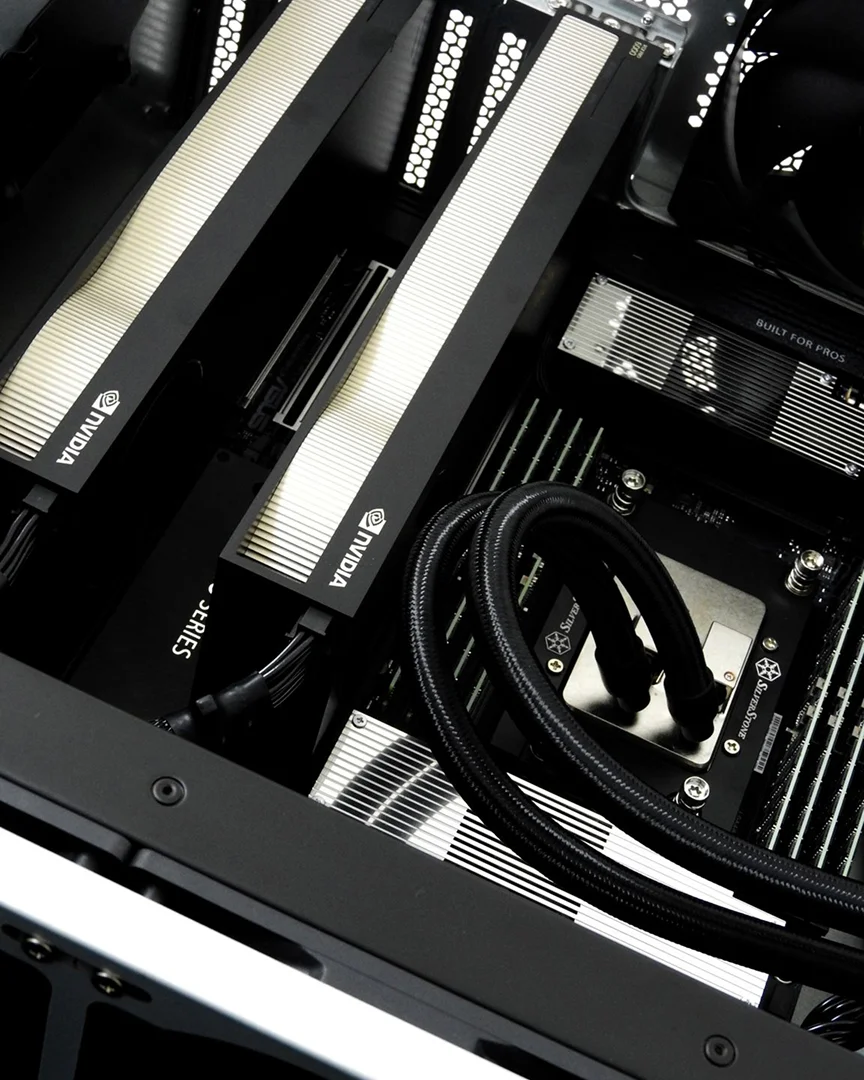 foto di Workstation AI per computer vision e deep learning